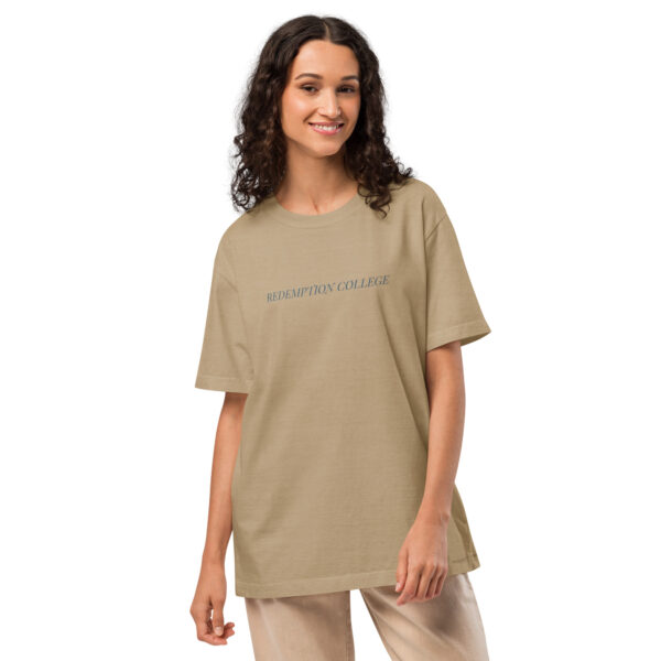 Redemption College Oversized T-shirt - Image 3