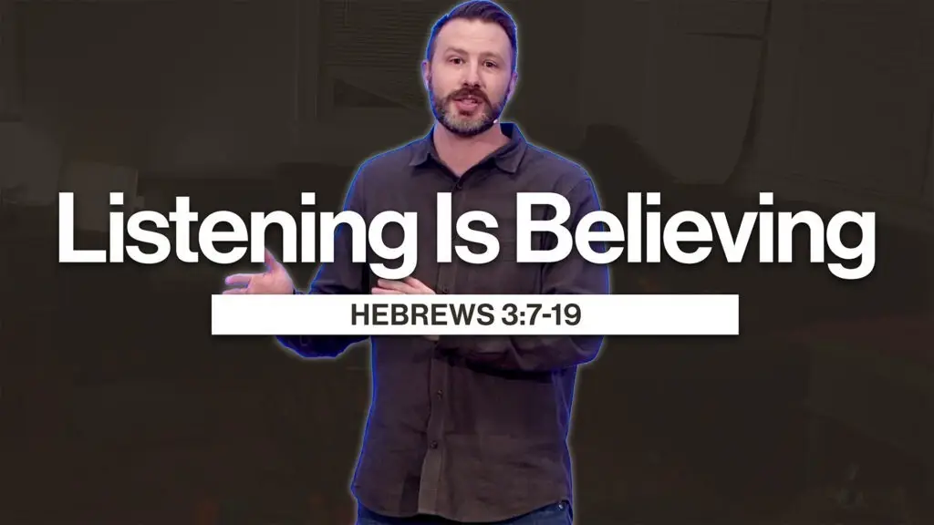 Listening Is Believing