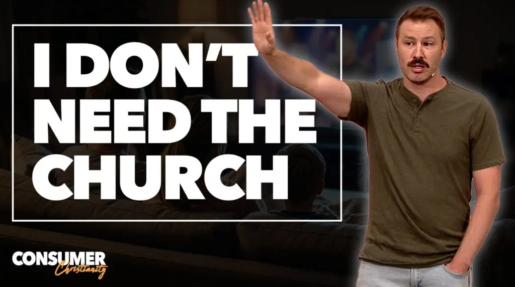 I Don’t Need The Church